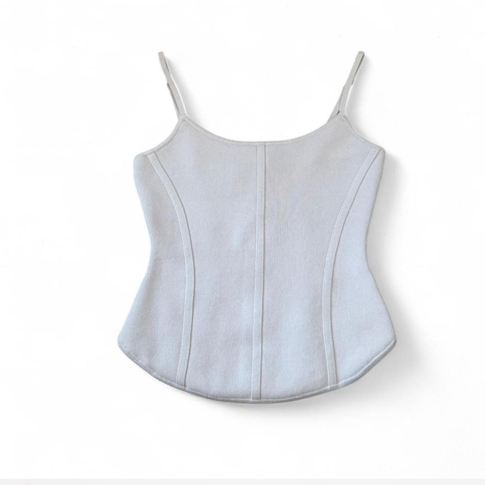 Babaton Light purple corset Tank Top